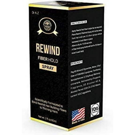 Fiber hold Spray Hair Keratin Fibers Binding Spray- Hair Fibers Conceal Thinning  Hair Holding Spray 60ml