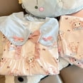 thumbnail image 2 of Pijama Kawaii Sanrio Mymelody para niña, ropa de casa, traje de algodón con lazo, Falbala Ins, regalo de Navidad para novia, 2 of 3