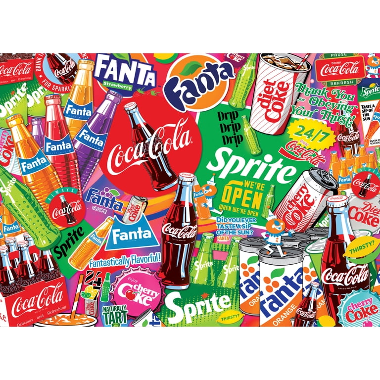 MasterPieces Coca-Cola Jigsaw Puzzle, 1000-Piece Taste the Feeling