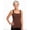 Coffee, variant on Maggies Tanks Built in Bra for Women Sleeveless Wide Strap Camisole,Soft Smoothing Comfort Bra Tanktop
