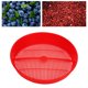 thumbnail image 1 of Tamiz de arándanos tamiz de lavado de frutas de plástico rojo reutilizable limpieza eficiente para el hogar ANGGREK Otros, 1 of 8