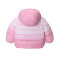 thumbnail image 5 of SGMVNU Winter Coats for Boys and Girls Gradient Color Zipper Puffer Jacket Cute Down Coats Packable Outerwear with Pockets for Kids(Size 9-10 Years, Pink), 5 of 9