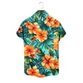 thumbnail image 7 of Iyufng Mens Hawaiian Shirts Short Sleeve Casual Shirts Button Down Beach Summer Shirt for Men, 7 of 7