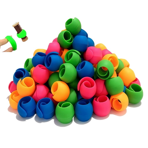 Thread Spool Savers Huggers 100-Pack - Prevents Unwinding for Sewing Embroidery