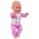 thumbnail image 5 of Ropa para muñecas, juguetes infantiles, pijamas casuales, ropa para muñecas de 45 cm (18 pulgadas), accesorios, juguetes para niñas, trajes para muñecas, 5 of 5