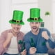 thumbnail image 4 of Xihbxyly Sombrero de San Patricio, Diseño de Duende de Terciopelo Verde, Perfecto para Fiestas, Bares, Obras Escolares y Celebraciones Del Día de San Patricio. Talla Única para Adultos, 33 X 33 X 20, 4 of 7
