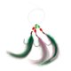 thumbnail image 5 of Señuelos de Pesca Perfecl con 3 Anzuelos y Plumas Flotante Rosa y Verde, 5 of 8