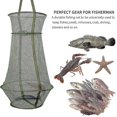 thumbnail image 2 of Fishing Cage Fishing Basket Collapsible Bucket Bag Fish Bait Trap For Fisherman To Hold To Keep Fishes Minnows Shrimps Lobsters Crab Fishing Net, Fold, 2 of 5