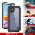 thumbnail image 2 of AmPm pour iPhone 11 Étui Étanche [Série Maximus] [Coupe Ajustée] [Certifié IP68] [Résistant aux Chocs] Étui Armure Transparente avec Protecteur d'Écran / Protection Ultime pour iPhone 11 (6.1 Pouces) (2019) [Violet], 2 of 8