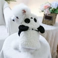 thumbnail image 5 of Dog Panda Costume Winter Warm Panda Hoodie Coat Cosplay Apparel for Festival Party Events, 5 of 8