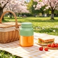 thumbnail image 7 of Darzheoy Portable Blender, Compact USB-Rechargeable Personal Juicer Blender Cup for Fresh Juice, Mini Portable Fruit Mixer and Smoothie Maker for Home, Office, Gym, Outdoor, Travel, 7 of 7