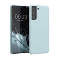thumbnail image 2 of (2 pack) Kwmobile Soft TPU Case for Samsung Galaxy S21 - Cool Mint, 2 of 9