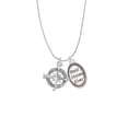 thumbnail image 2 of Delight Jewelry Silvertone Compass Best Mom Ever Charm Necklace, 2 of 4