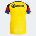 thumbnail image 2 of adidas Club America Home Women's Stadium Soccer Jersey 25/26 (US, Alpha, XX-Large, Regular, Regular, Yellow), 2 of 5