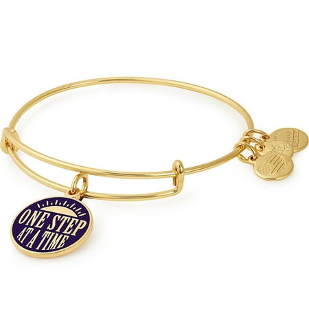 Alex and Ani One Step at a Time Charm Bangle - CBD180SSG