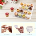 thumbnail image 2 of Durable White Mini Muffin Liners,Portable Mini Baking Liners,1000 Pack Disposable Cupcake Cups for Home,Indoor,Party,Weeding Use, 2 of 6