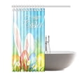 thumbnail image 2 of BPBOP Happy Easter Rabbit Colorful Egg Waterproof Fabric Shower Curtain Bath Curtain 66x72 inches, 2 of 2