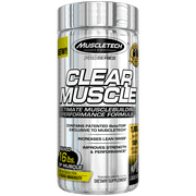 Clear Muscle Post Workout Recovery and Strength Builder, Amino Acid & Muscle Recovery Supplement, 84ct