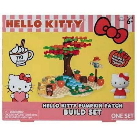 Sanrio Hello Kitty Pumpkin Patch Build Set & Figure - 110 pieces