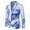 Blue, variant on Vedolay Mens Blazers 2023 Blazer Jackets Open Front Cardigan Black,M