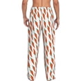 thumbnail image 3 of Goofa Carrot Printed Soft Pajama Pants for Men, Wide Leg Comfy Casual Lounge Yoga Pants-Large, 3 of 9