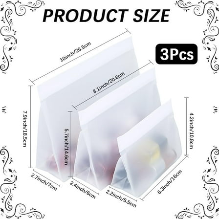 3Pcs 3 Sizes Mini Clear Toiletry Bag Bulk Waterproof Transparent Sealed Small PEVA Plastic Zipper Pouch Leakproof Travel Cosmetic Makeup Bags for Lipstick Toiletries Storage Women Men