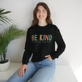 thumbnail image 3 of Trendy Teacher Sweatshirt, Be Kind Sweatshirt for Teachers, 3 of 3