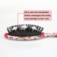 thumbnail image 5 of Pink Christmas Red Truck and Snowman Pattern Hair Brush,Girls Detangling Hair Brush,Glide Through Tangles with Ease for Wet & Dry Hair,8.8"X2.8", 5 of 7