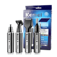 thumbnail image 2 of Kemei KM-6630 4-in-1 Professional Rechargeable Nose and Ear Hair Trimmer Men's Personal Care, 2 of 8