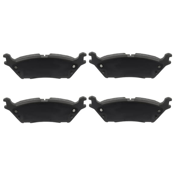 CCIYU Ceramic Rear Disc Brake Pad Set Fit for 2018-2019 for Ford Expedition,2015-2019 for Ford F-150,2018-2019 for Lincoln Navigator ,4pcs