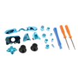 thumbnail image 6 of 1 Set Full Buttons Kit Controller Repair Parts Bumpers Thumb Stick Grips with T6 T8 Tools - Blue, 6 of 7