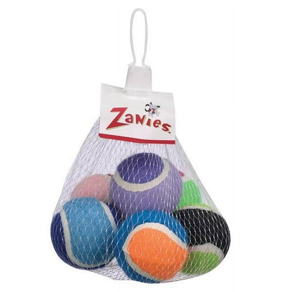 Pet Pals ZA195 06 Zanies Tennis Minis 6-Pk