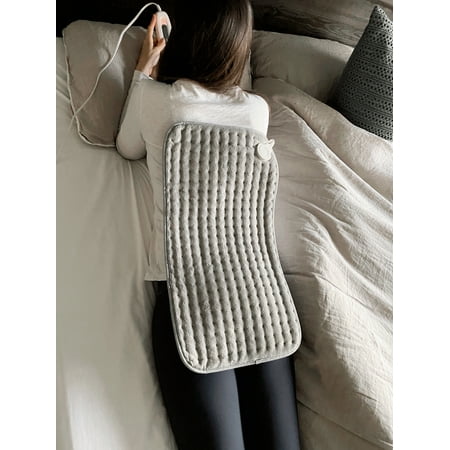 Beurer - Large Ultra-Soft Heating Pad - Gray