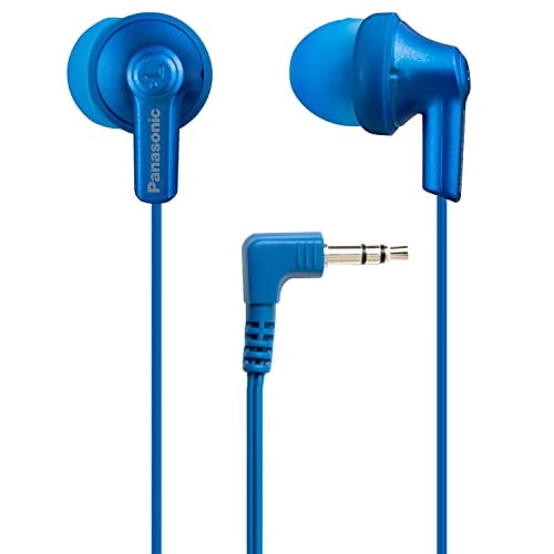 Auriculares Panasonic ErgoFit con cable intrauditivos sonido dinámico S/M/L 3,5 mm
