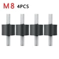 thumbnail image 1 of BTOER 4X Rubber Buffer Set Vibration Damper Silent Block Rubber Metal Buffer M5 M6 M8 Protects Against Vibration Interference, 1 of 9