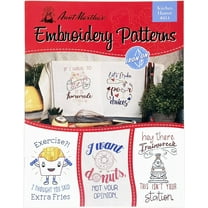 Aunt Martha's Iron-On Transfer Book-Kitchen Humor