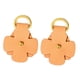 thumbnail image 3 of 2 Anillas en D para Correas de Bolso (Sin Perforaciones) - Repuestos para Correas Marrón, 3 of 9
