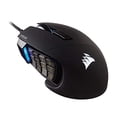 thumbnail image 2 of Corsair Scimitar RGB Elite, MOBA/MMO Gaming Mouse, Negro, LED RGB retroiluminado, 18000 DPI, óptico (renovado), 2 of 2