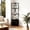 Black, variant on 5 Tier Corner Shelf Stand, for Bedroom & Living Room, Industrial Corner Bookshelf with Easy Assembly, Space-Saving Storage Shelves for Home Office, Kitchen, Bathroom