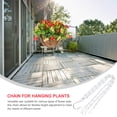 thumbnail image 4 of unbranded 4Ud Cadenas De Hierro Para Colgar Plantas Con Resistente Para Uso Exterior, 4 of 7