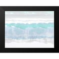 thumbnail image 2 of Springer, Rachel 24x19 Black Modern Framed Museum Art Print Titled - Aqua Undertones, 2 of 5