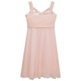 thumbnail image 4 of YONGHS Kids Flower Girls Dress Junior Wedding Pageant Party Bridesmaid Gown A Pink 6, 4 of 7