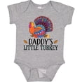 thumbnail image 3 of Inktastic Thanksgiving Daddy Little Turkey Boys or Girls Baby Bodysuit, 3 of 5