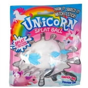Cp You Get 1 Unicorn Splat Ball Squishy Toy Slime Cool Novelty ( Color Of Unicorn Will Vary ) Pegasus Gift Fun