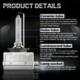 thumbnail image 2 of D1S 35W HID Xenon Headlight Bulbs Lamps Replacement 6000K White Set of 2, 2 of 12