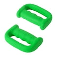 thumbnail image 3 of GARENDE 2 Pieces Boxing Dumbbells D Shape Grip Hand Weight for Aerobics Exercises Walkin Green, 3 of 9