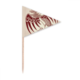 thumbnail image 1 of Portrait d'Animal Phénix Chinois Cure-Dent Triangle Toppers de Cupcake Drapeau, 1 of 3