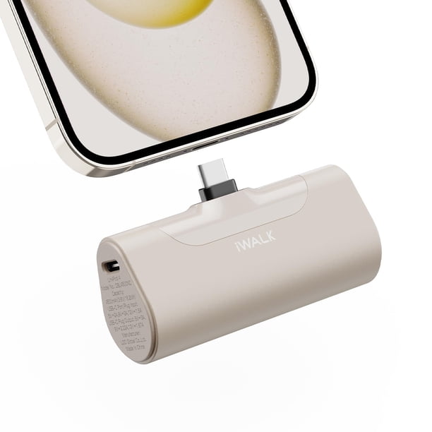 Cargador portátil iWalk para iPhone 17/16/15 4,500 mAh 20W