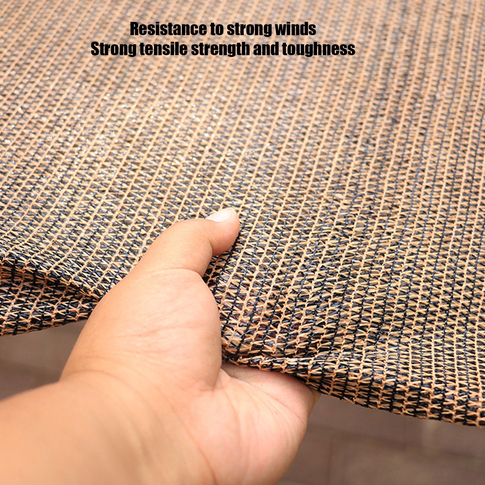 Shade Cloth with Grommets, Sunblock Mesh Tarp and Outdoor Sun Shade for Garden, Plant Covers Protection for Greenhouse, Plant Cover, Greenhouse, Patio, Barn Kennel