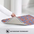 thumbnail image 4 of Cute Orange Fruit Door Mat for Indoor, Welcome Door Mats Front Entrance Rug, Non-Slip Bathroom kitchen Rugs for Inside Floor, Small Rug Dog Door Mat 20X31.5 Inch, 4 of 5